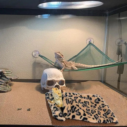 Reptile Sleeping Bed Blanket Hamster Bed With Pillow Gecko Lizard Reptile Sleeping Bag Blanket Hamster Pet Sleeping Bed Sleeping