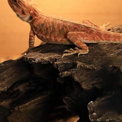 Snake Hideout Spider Cave Lizard Climbing & Turtle Resting Terrace Reptile Cave For Scorpion Spider Resting Gecko Cave