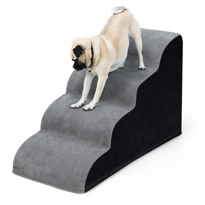 Pets Steps For Dogs Cats Non-Slip Dog Training Stairs Removable and Washable 3 4 5 Steps
