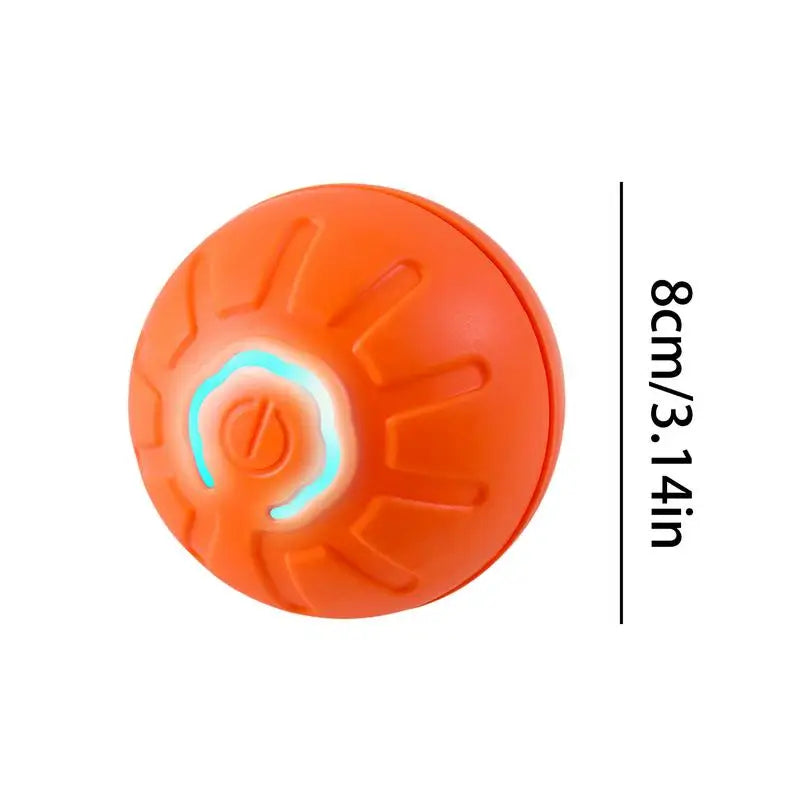 Smart Dog Ball Self Rolling Electric Ball Toy USB Charging Interactive Pet Exercise Ball  For Kittens Puppies And Cats