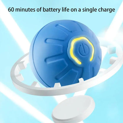 Smart Dog Ball Self Rolling Electric Ball Toy USB Charging Interactive Pet Exercise Ball  For Kittens Puppies And Cats