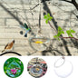Humming Glass Feeder Outdoors Bird Feeder Hummingbird For Garden Fashion Manually Blowing Glass Hummingbird Feeder Fast
