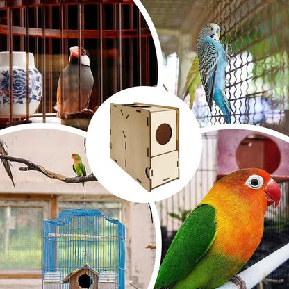 bird feed sieve blower with filter wooden assembly box grain Splitter Shell Separator Chaff Blowing Machine for Millet Grains