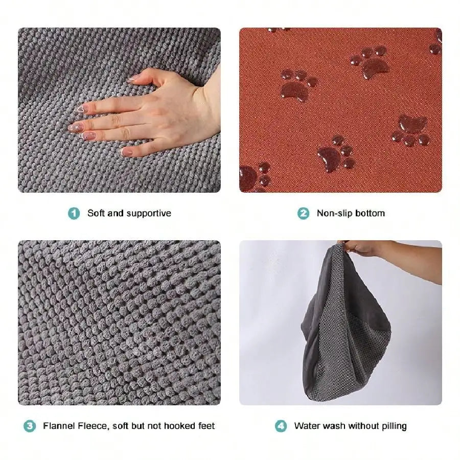 Pets Steps For Dogs Cats Non-Slip Dog Training Stairs Removable and Washable 3 4 5 Steps