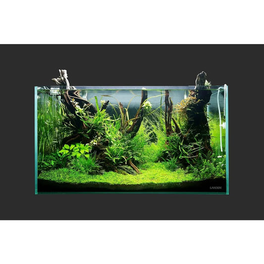 Aquariums Fish & Aquatic Pet Supplies Borderless Low Iron Aquarium, Including Black Nano Foam Leveling Pad Pet Products