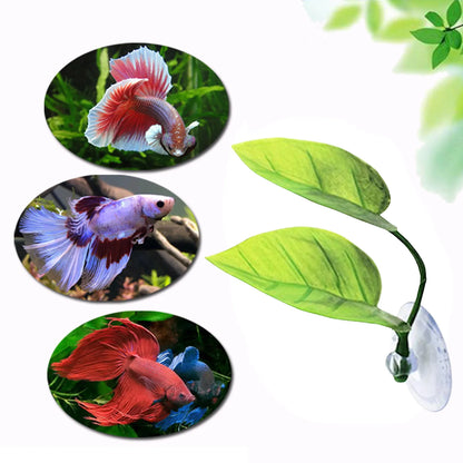 Betta Fish Leaf Pad Aquarium Pet Supplies Decoration Simulation Water Grass Fish Tank Landscaping Artificial Simulation