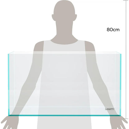 Aquariums Fish & Aquatic Pet Supplies Borderless Low Iron Aquarium, Including Black Nano Foam Leveling Pad Pet Products